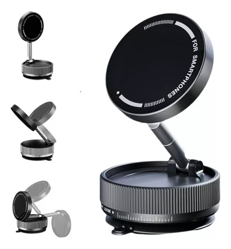 SOPORTE MAGNÉTICO PARA CELULAR CON SUCCIÓN AL VACÍO